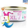 Natural Code 7 Cat Adult XL Pollo e Uova Cibo Umido Gatti Lattina da 170 gr