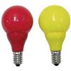 Konstsmide lampadina LED per catene Biergarten, 2-er Blister, 3 rossi, 3 diodi giallo, 24V, 00:24 W, E14 vite 5685-520