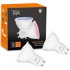 AduroSmart GU10 81896-E2P - Faretto LED intelligente, compatibile con Hue, Alexa, Google (confezione da 2)