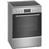 Bosch HKS79U250 Serie 6 - Piano cottura elettrico largo 60 cm, pirolisi autopulente, AutoPilot 30 30 programmi automatici, cottura ad aria calda 3D su 3 livelli, zona di cottura espandibile per