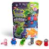 ZIMPLI Toxic Tubz Bomba da bagno sorpresa Trash, 1 di 6 giocattoli disgustosi da collezionare, 1 per Baff Bomb, piccoli regali per bambini con paghetta, figure da collezione