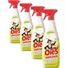 OièS Oche Essenza Giallo Oiès Essence Detergente sgrassante - Fragranza gialla 750 ml (Confezione da 4)