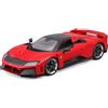 Burago Bburago Race&Play Ferrari F80 rosso Supercar Modellino auto 1:24 Die Cast fedele