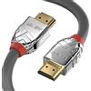 LINDY - Cavo HDMI 2.0 Cromo Line 10 Metri, Cavetto 4k@60Hz 10.2G 3D 1080p HDCP 1.4 2.2 Certificato HDR, ARC, CEC, ATC | Compatibile con TV, Monitor, Xbox One, PS4 PS5, Blu-ray, Ethernet