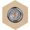 Homemania HOMBR_0081 Lampada a Soffitto Down, Legno, 1 x 9.5 x 11 cm