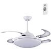 Wonderlamp Twin ventilatore da soffitto, 36 W, bianco