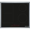 Bosch PVS64RHB1E Serie 6 Smart Piano cottura a induzione (autosufficiente), larghezza 60 cm, combinazione di due zone di cottura, telaio perimetrale, controllo della cappa basata sul piano cottura,