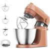 Kenwood Go KZM35.000RD Mixer Design salvaspazio macchina da cucina compatta con ciotola da 4 l, 3 strumenti regolabili, parafango, 6 velocità, corpo in metallo