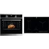 Electrolux Serie 700 Forno da Incasso a Vapore Multifunzione, Capacità 72 l, LOC5H40X2, Classe A & Serie 600 Piano Cottura a Induzione 4 Fuochi da Incasso, LIL83443 Bridge 80 cm