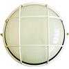 fenoplastica faretti esterni - Applique alluminio rotondo 100 W Serie Alpha Bianco
