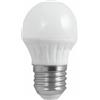 SILVER ELECTRONICS Silver Electrónics-Lampada bassa a LED E27 esferica 4,5W L.Fria ceramica