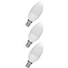 Electraline 92242 3 Lampadine a LED a Risparmio energetico 7W=40W, Attacco Piccolo E14, Luce Fredda 500 Lumen