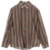 Our Legacy Screen Check Cotton Silk Shirt 128749886