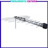 Antenna Logaritmica Tv Uhf Vhf Digitale Terrestre Esterna Filtro Lte 32 Elementi