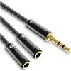 Syncwire Splitty audio splitter cuffie 3,5mm, Hi-Fi, Nylon, compatibile Apple Samsung