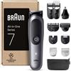 Braun Rifinitore All In One Series 7 Rasoio Elettrico Barba 12In1 Taglia Peli Naso E