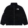 Supreme Giacca Nuptse Supreme The North Face scamosciata nera