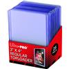 25 Ultra Pro Toploader Raccoglitore per carte da collezione ultra trasparente