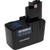 EXTENSILO Batteria per Bosch B2310 B2500 AHS A ASG 52 ATS 12-P B2300 AHS 3 AHS 4 3,3Ah 12V