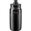 ELITE Fly Tex Borraccia Ciclismo 550ml - Nera - Ultraleggera, Senza BPA, Facile da Spremere