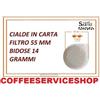 BIANCAFFE' 100 CIALDE IN CARTA FILTRO 55 MM BIDOSE 14 GRAMMI MISCELA CREMA- 200 DOSI -