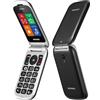 Stone+ - Cellulare Con Apertura a Conchiglia E Flip Attivo, Dual Sim, Display 2.