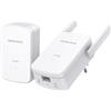Does not apply MP510 KIT V2 Powerline Kit Homeplug AV2 Fino a 1000Mbps E Wi-Fi 300Mbps, Porta G