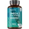 Omega 3 Olio Di Pesce Da 2000Mg, 660Mg EPA E 440Mg DHA, Integratore Omega3 Fish