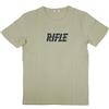 Rifle jeans and jackets T-shirt da Uomo 100% Puro Cotone Manica Corta Tinta Unita M L XL XXL XXXL RIFLE