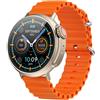 hoco. HOCO SMARTWATCH MILITARE SPORT Y18 FUNZIONE CHIAMATE BT ARANCIO 1,5" CARDIO IP65
