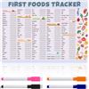 Gosknor Tracker del Primo Cibo per Bambini, 30,5x21,5cm Baby's First Foods Tracker Piani