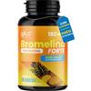 PARAFARMACIA, ORGANIC VITAMINS & FOOD OVF Bromelina Forte 180cps | Integratore Bromelina 5000 GDU | 6 Mesi di 1 unità