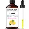 Majestic Pure Majestic Limone Olio Essenziale - 120ml Qualità Premium - 100% naturale e puro o