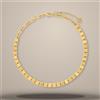 Louis Vuitton LV Cube Necklace Gold Metal M03970 157285701 [U]
