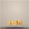 Louis Vuitton Cube Ring 52, 53, 54 European Size MA070M 157285231 [U]