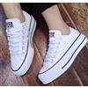 CONVERSE SNEAKER DONNA PLATFORM CHUCK TAYLOR ALL STAR 560251c BIANCO