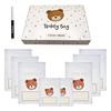 Teddy Bag 8 Bustine Corredino Neonato 100% Made In Italy Sacchetti Cambio Bimbo