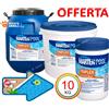 Marten Pool Marten TRIPLEX Past. 200 gr → 1 / 5 / 10 / 25 Kg MULTIFUNZIONE per Acqua Piscina