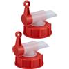 Beccuccio rubinetto versamento 18,9 mm per bidoni standard DIN51 DIN61 flusso pr
