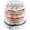 Concept SO-2020 Essiccatore Raw Food 500W 9 vassoi Timer 1-48h 35-70°C