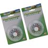 2 Pcs Termometri Per Esterno Indicatore Temperatura Monitor Della