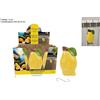 Set 12 Pezzi Umidificatore Per Termosifone Ceramica Calorifero Limone hmj