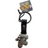 DIDDL PORTACHIAVI KEYRINGS LETTERA - Z- IN METALLO E CUOIO - RARO