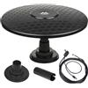 Maclean Antenna attiva DVB-T/T2 USB colore nero magnetica MCTV-945 Maclean