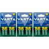 VARTA 12 Batterie Pile ricaricabili STILO AA VARTA 2100 mAh HR6 ACCU - Sped. corriere