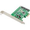 ‎Dawicontrol GmbH Dawicontrol DC-600e PCIe SATA 3 Memory Controller RAID Retail