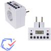 Maclean MCE30G Timer Digitale Programmabile Schuko 3600W 10 Programmi Risparmio