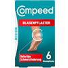 Compeed Cerotti per vesciche Medium - Cerotti idrocolloidei contro le vesciche sul tallone, 6 pezzi