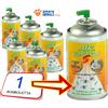 Orma AIR CONTROL S → 1/ 3/ 6/ 12 bombolette Insetticida al Piretro per Mosche Zanzare
