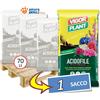 Vigor Plant VigorPlant Terriccio per ACIDOFILE → 20 / 70 Lt - per Ortensie Gardenie Azalee